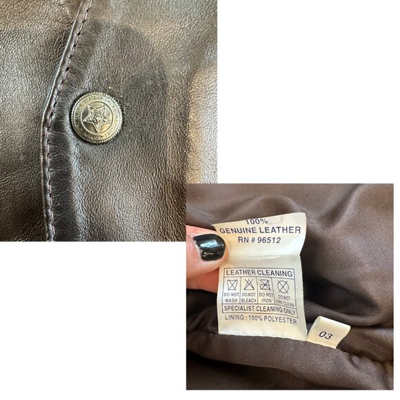 Vintage Men's Dark Chocolate Brown Vest Size L - Picture 5 of 6